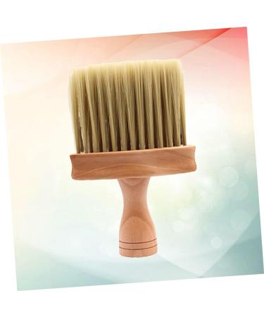 minkissy Face Duster Hair Cutting Neck Duster Barber Neck Brush Hair Sweep Brush Barber Hair Duster Hair Duster Brush Barber Neck Duster Shaving Brush Wooden Haircut Set Sharpen M Picture 1 - Buy Online on GoSupps.com