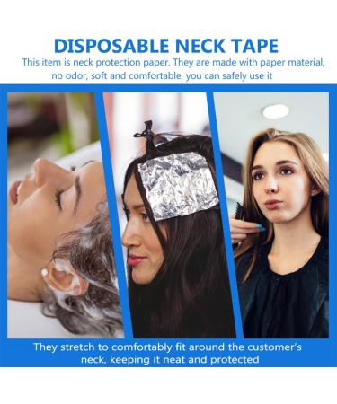 LALAFINA 6 Rolls Hairdressing Neck Stretch Paper Neck Band Neck Covering Paper Barber Neck Strips Disposable Neck Salon Supplies Neck Bands Elastic Barber Supplies - Buy Online on GoSupps.com