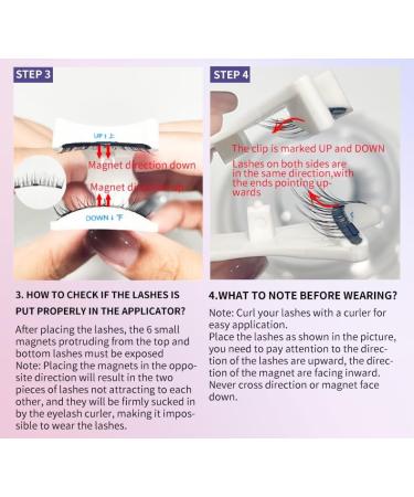 Wasado Magnetic Eyelashes Wasado Soft Magnetic Eyelashes Natural Look Wasado Magnetic Eyelashes No Glue Wasado Magnetic Eyelashes Velvet Black Reusable Magnetic Eyelashes (2*EM02) - Buy Online on GoSupps.com