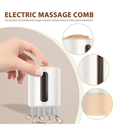 2-in-1 Electric Head Massage Brush & Scalp Massager | Hair Oil Applicator for Effective Hair Treatment - Buy Online on GoSupps.com