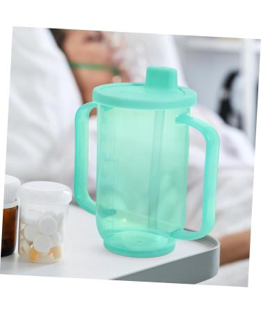 Gleavi Unbreakable Recovery Cup | Independent Drinking Cup for Pregnant Women | Light Green Water Bowl & Bottle (13.8x13cm) - International Shipping Available - Buy Online on GoSupps.com