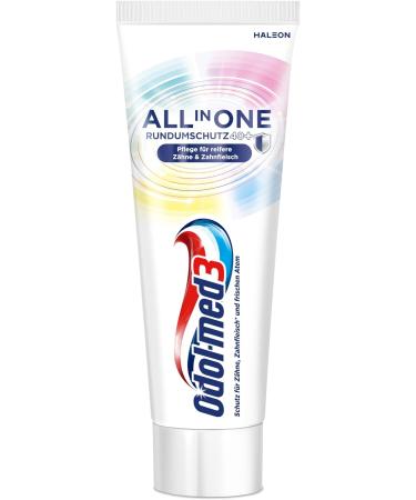  Odol-med 3 Odol-med3 All in One Toothpaste for Sensitive and Mature Teeth and Gums 40+ 75ml - Buy Online on GoSupps.com