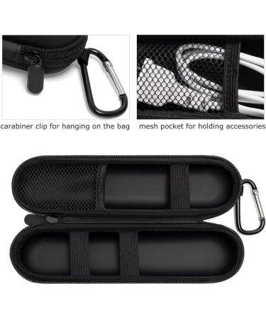 Nincha EVA Electric Toothbrush Case - Durable Hard Shell Travel Case with Mesh Pocket - Fits Most Powered Toothbrush - Black - Buy Online on GoSupps.com