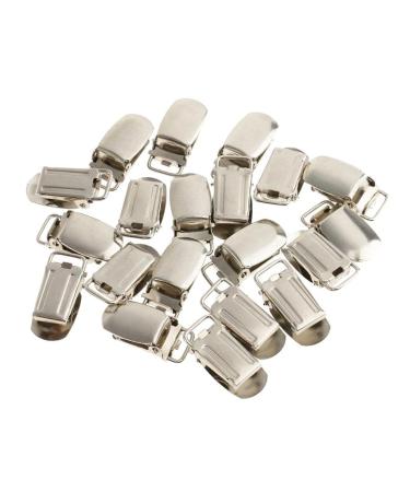20 pcs Binky holder for safe and practical pacifier suspender clips