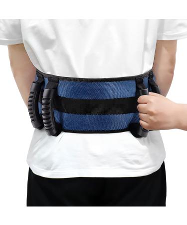  Lotchen Transfer Gang belts polls with a 6-hand belt Cares Gurt Implementation Aid Mobility Aid for Older Walking Safety Latering Support equipment (Dark blue) 6-handle ring without legs - Buy Online on GoSupps.com