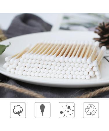 Buy Tingdongwei 400 Eco-Friendly Bamboo Cotton Swabs | 100% Biodegradable & Plastic-Free Ear Sticks - Perfect for Eco-Conscious Consumers - Buy Online on GoSupps.com