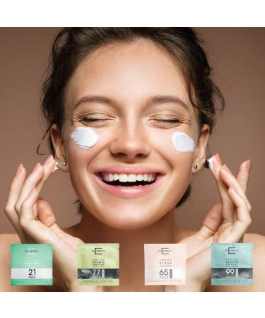  EMOTION BIOLOGICAL SKINCARE Young 28 Day Masks Kit - Fresh and Luminous Skin - Hydra Mask 10 ml + Vitamin Antiox Mask 10 ml + Azuleen Lenitiva Mask 10 ml + Purifying Face Scrub 12 ml Organic Formula - Buy Online on GoSupps.com