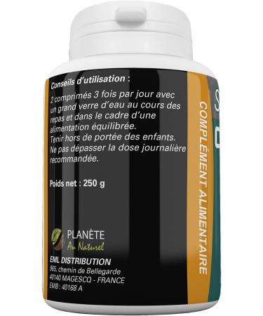 Spirulina + Chlorella Organic 500mg - 500 Tablets - Rich in Proteins and Phycocyanin - Buy Online on GoSupps.com