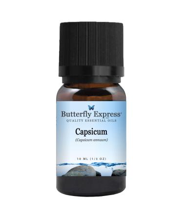 Capsicum Essential Oil 10ml - 100% Pure by Butterfly Express