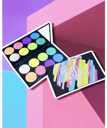 Gavissi Beauty 8 Color Face & Body Paint Palette - Water-Activated Professional SFX Makeup 50g (Pastel Paradise) - Buy Online on GoSupps.com