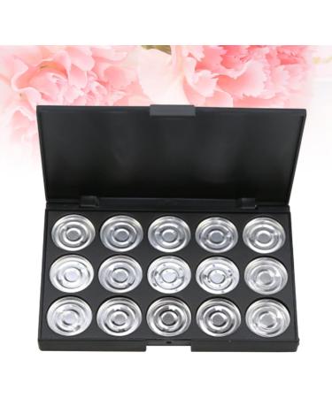 Angoily 3pcs 15 Eyeshadow Eye Shadow Empty Cosmetic Case Makeup Box Travel Concealer Lip Gloss - Buy Online on GoSupps.com