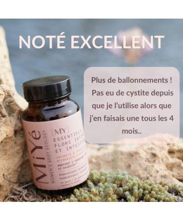 MiY | Probiotique flore intestinale & intime Brevet | 4 souches pr biotiques & probiotiques | 60 g lules gastro-r sistantes | 1 mois - Buy Online on GoSupps.com