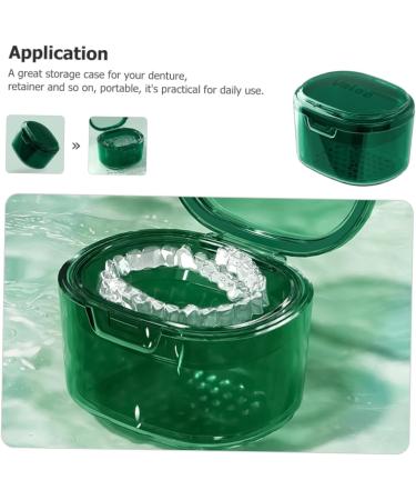 Minkissy 4-Piece Retainer Storage Box Set | Travel Prosthesis Case | Dental Kit for Mouth Care Tools & Partial Dentures - Buy Online on GoSupps.com