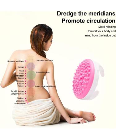 Dijiusidy Body Massage Brush - Muscle Back & Arm Cellulite Remover | Relaxing Spa Skin Tool (Green) - International Shipping - Buy Online on GoSupps.com