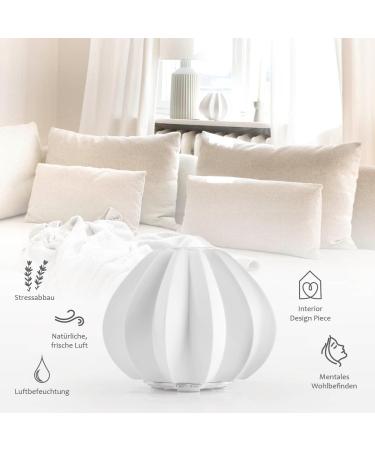 Astalea Aroma Diffuser for Essential Oils - 100ml White Ceramic Ultrasonic Humidifier & Air Freshener - Automatic Fragrance Diffuser for Home & Room Scent - Buy Online on GoSupps.com