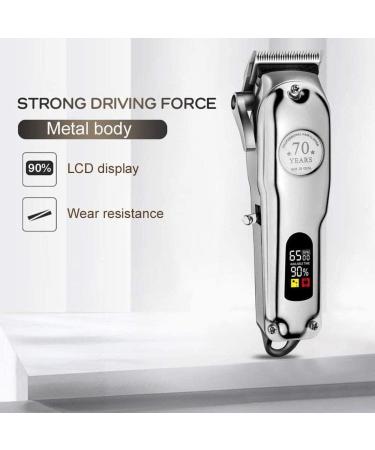Easy Hair Clipper | Professional Cordless Hair Clippers & Trimmer Kit for Men - Full Metal Shell Rechargeable Hairdressing Tools - Buy Online on GoSupps.com