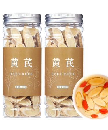 Hee Creek Astragalus Root Sliced Huang Qi 7oz/200g Top Grade Astragalus Root Sliced Raw Chinese Herbal tea         - Buy Online on GoSupps.com
