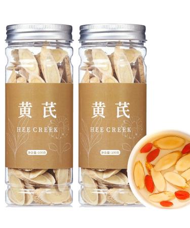 Hee Creek Astragalus Root Sliced Huang Qi 7oz/200g Top Grade Astragalus Root Sliced Raw Chinese Herbal tea