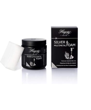 Hagerty Silver Foam foam cleaner 185g i Effective nursing paste for silver metal tin stainless steel chrome i cleaning agents for renewed shine I incl. - Buy Online on GoSupps.com