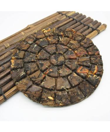 HELLOYOUNG 150g de th Pu'er blanc bio chinois aux corces de mandarine Techniques traditionnelles sans additifs ar me vieilli Th pu-erh Pu'er Tea - Buy Online on GoSupps.com