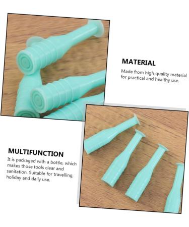 Lurrose 8-Piece Glasses Case Suction Rod Removal Tool - ABS Tweezers & Suction Holder - Green - Perfect for Easy Insertion & Removal - Buy Online on GoSupps.com