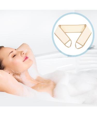 NOLITOY Egyptian Loofah Natural Exfoliating Back Scrubber for Shower | Luffa Back Scrubbers in Beige International Shipping Available - Buy Online on GoSupps.com