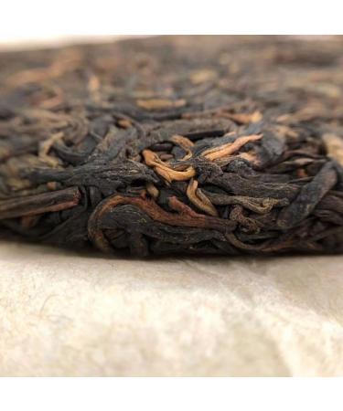 Chen Sheng Hao 2021 Golden Ox Pu-Erh Tea 357g (12.6oz) Aged Ripe Shu Puerh Cake Premium Chinese Fermented Dark Tea - Buy Online on GoSupps.com