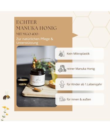 Buy Threat Manuka Honey MGO 400+ - 3x140g | 100% Real Premium New Zealand Honey with Certified Methylglyoxal | Save Now! - Buy Online on GoSupps.com