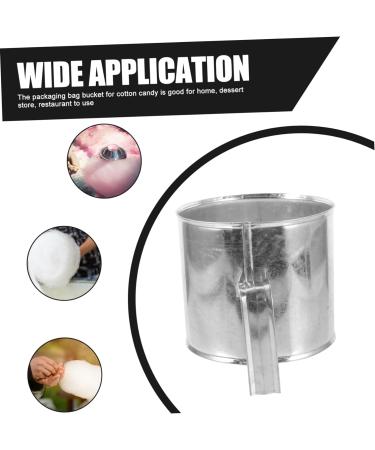 ABOOFAN Marshmallow Packer Metal Cotton Candy Ring Bucket Cotton Candy Packaging Bag Ring Cotton Candt Machine Cotton Candy Machine Metal Bucket Packing Bucket Lengthen Iron - Buy Online on GoSupps.com