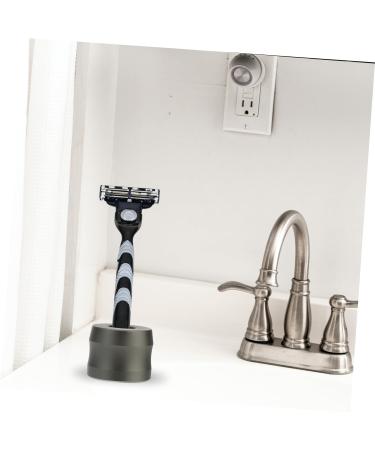 Magiclulu Razor Holder Stand for Men - Durable Aluminum Shaving Organizer for Shower & Beard Care - Buy Online on GoSupps.com