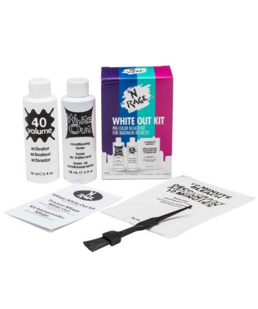 Shop N Rage Bleach & Toner Kit - Professional White Out Hair Bleach Kit for Perfect Pre-Color Results | Fast International Shipping - Buy Online on GoSupps.com