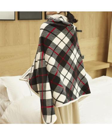 2 In1 Electric Heated Blanket Adjustable Timing Warm Shawl Flannel Throw Blanket Winter Warm Home USB Heating Blanket 140x80cm (Color : A Size : One Size) (A One Size) - Buy Online on GoSupps.com