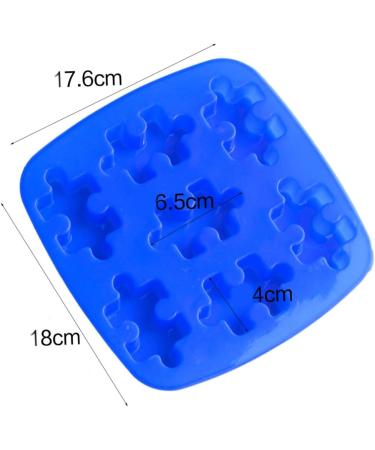 HOMSFOU 3pcs Molder Mold for Chocolate Puzzle Design Mold -Cavity Mold De para Gelatinas Silicone Mold Chocolate Candy Molds Chocolate Molds Silicone Modeling Tool mediumx3pcs As Shownx3pcs - Buy Online on GoSupps.com