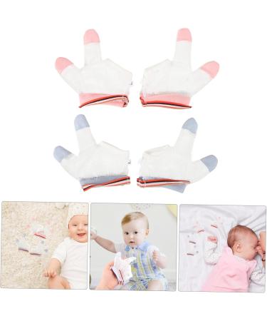 Beavorty Anti-Eating Gloves for Babies | Thumb Sucking Protection | Infant Bite Shoe Guard | Toddler Hand Tools - 2 Pairs - Buy Online on GoSupps.com