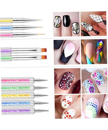 DOITOOL 3 Sets Nail Pen Household Nail Tools Portable Dotting Tools Dotting Accessory Pro Tools Polly Gel Portable Nail Tools Para U as Nail Supply 3d Gel Nail Gel Abs Painting Pen Painted - Buy Online on GoSupps.com