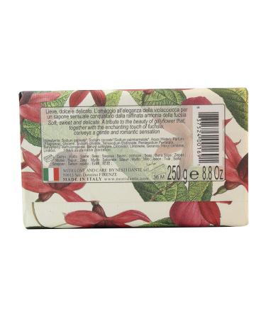 Nesti Dante Romantica Passional Natural Soap - Fiesole Gillyflower & Fuchsia 8.8oz | International Shipping Available - Buy Online on GoSupps.com