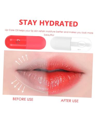 Buy Hemoton 2pcs Lip Oil Plumper - Botanical Lip Gloss & Clear Liquid Lipstick for Ultimate Hydration | International Shipping Available - Buy Online on GoSupps.com