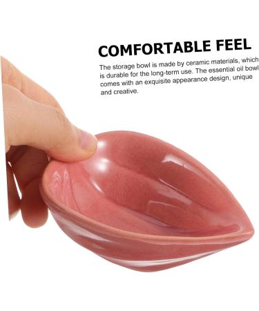 Minkissy Ceramic Bowl for Essential Oils - Versatile Mixing & Facial Bowl for Home & Beauty Salon Use - Buy Online on GoSupps.com