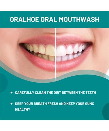 Furzero Smartsmile Mouthwash - Teeth Whitening & Fresh Breath | 2PC Deep Cleaning Oral Foam - Buy Online on GoSupps.com