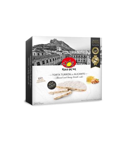 PLAZA DEL SOL Nougat dur d'Alicante aux Amandes Grill es Texture Croquante et Saveur Authentique (Bo te 150g) - lot de 3 - Vendu par Lot