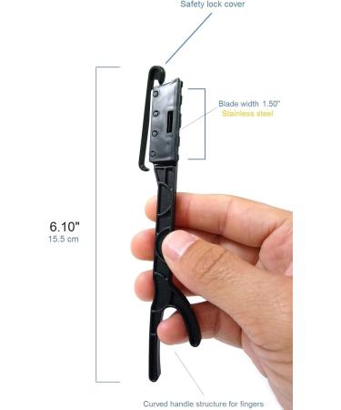 Chen G Professional Disposable Razors for Men - Precise Hair & Beard Shaping (Pack of 10) - Stainless Steel Straight Single-Edge Blade with Safety Lock - Smooth Shave Barber Razor - Buy Online on GoSupps.com