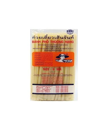 Farmer Brand Rice Vermicelli Large: Banh Pho 5 mm - 400 g