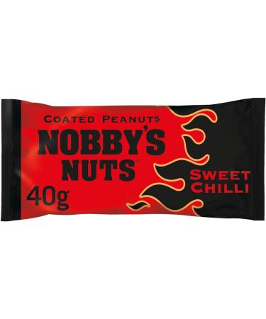 Nobby's Nut's | Choose From Dry Roasted Sweet Chilli or Salted (Nobbys Nuts | Sweet Chilli | 20x40g) - Buy Online on GoSupps.com