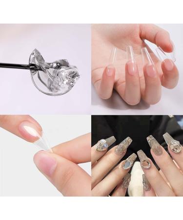 BIEUTEE NAGE TIPS SET - 500 Nail Tips with Glue for Gel Nails Mini UV Lamp & Nail Tools | Perfect Press-On Nails - Buy Online on GoSupps.com