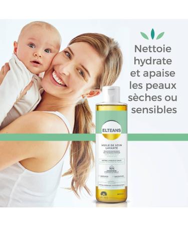 ELTEANS Huile de Soin Lavante 250ml | Peaux s ches sensibles et tendance atopique | Corps cheveux et visage | Nettoie hydrate et apaise | LABORATOIRE JALDES Sans parfum 250 ml (Lot de 1) - Buy Online on GoSupps.com