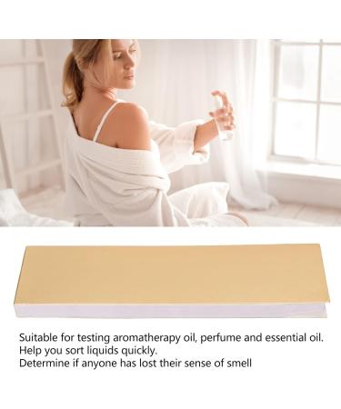 100PCS Perfume Test Paper Strips for Aromatherapy Fragrance Essential Disposable Golden Cover - Buy Online on GoSupps.com