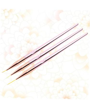 FRCOLOR 3-Piece Set Nail Brush Manicure Tools Paint Brush for Nail Drawing Nail Tools Painting Pen Nail Art Tools Nail Art Pen Painted Pen Pull Cover Bar - Buy Online on GoSupps.com