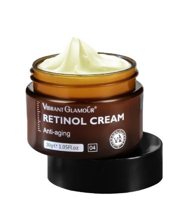 Retinol Cream - Face Cream Anti-Aging Wrinkle Night/Day Cream With 2.5% Retinol - Eye Face Moisturiser to Help Skin Regenerating Reduce Wrinkles Fine Lines Dry Skin Age Spots 30ml Retinol Face Cream