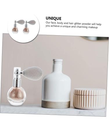 Beavorty 4 Pcs Spray Glitter Shimmer Powder Body Fragrance Bottles Makeup Powder Spray Tool Sequins Perfume As Shown 1x2pcs 7.5x6cmx2pcs - Buy Online on GoSupps.com