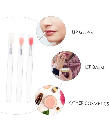 PLAFOPE 6pcs Lip Brush Cosmetic Lipstick Brush Makeup Lipstick Applicator Lip Balm Applicator Eye Shadow Applicator Silicone Lip Mask Brush Lip Balm Brush Makeup Use Lipstick Brush - Buy Online on GoSupps.com